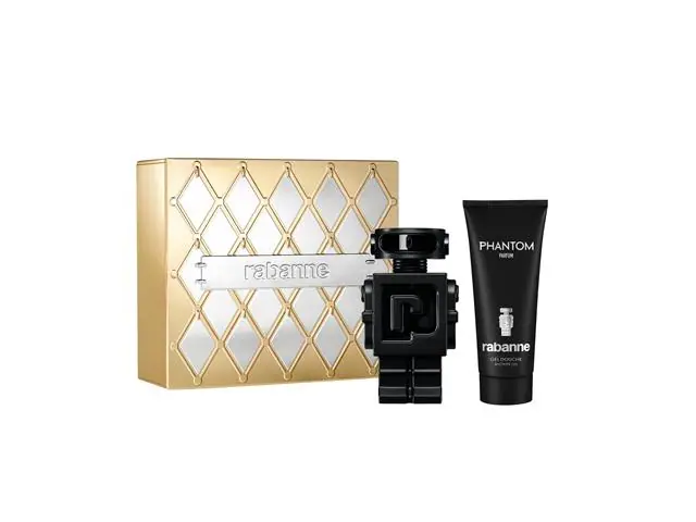 Kit Rabanne Phantom Perfume Masculino Parfum + Gel de Banho