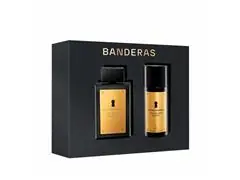 Kit Banderas The Golden Secret Perfume Masculino EDT + Desodorante