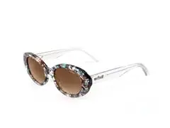 Oculos Sol Colcci Bella Marrom Demi C/Azul L Marrom Degr