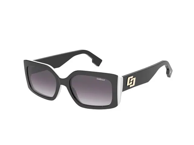 Oculos Sol Colcci Daiana Preto Parede Branco Brilho/L Cinza Degr