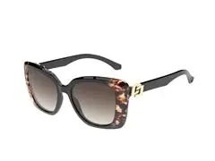 Oculos Sol Colcci Ellen Preto Det Esq Demi Brilho C/Dourado/L Mar - 0
