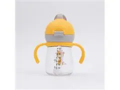 Copo Infantil Tritan com Alça Removível e Canudo Sol 220ml Petit Piá - 4
