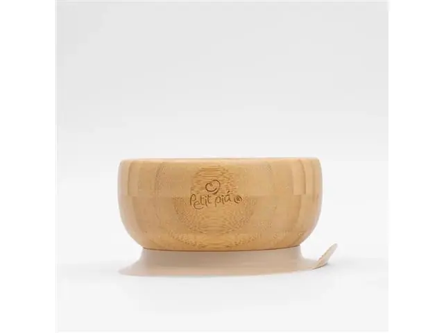 Bowl Infantil de Bambu com Ventosa Petit Piá
