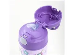 Garrafa Térmica Infantil Funtainer Unicórnio Brilhante Thermos 355ml - 3