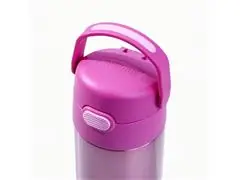Garrafa Térmica Infantil Funtainer F410 Rosa 355ml - 3