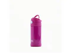 Garrafa Térmica Infantil Funtainer F401 Rosa Thermos 355ml - 6