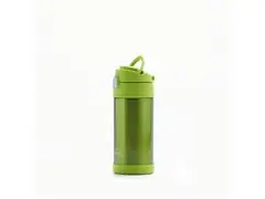 Garrafa Térmica Infantil Funtainer F401 Verde Thermos 355ml - 6