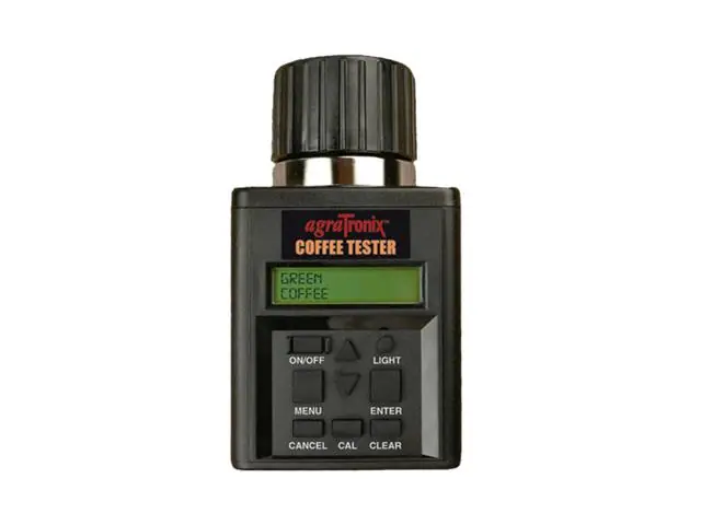 Medidor de umidade de grãos de café Coffee Tester AgraTronix Portátil