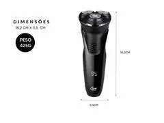 Barbeador Elétrico 3 Lâminas Gadnic com Display Digital 110V - 5