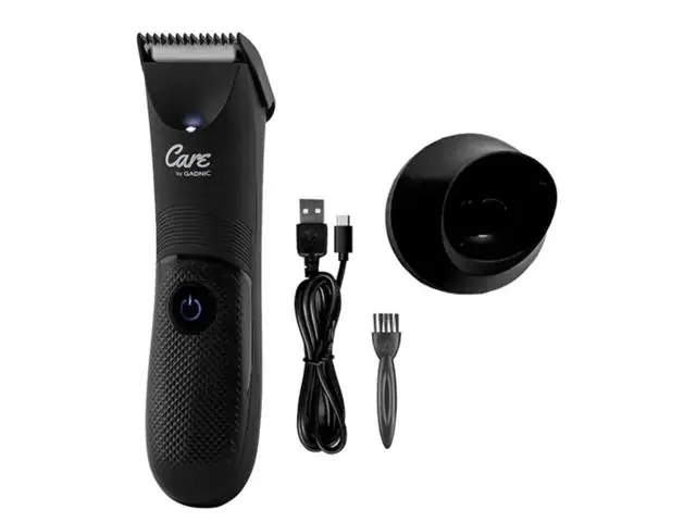 Máquininha Aparador Gadnic USB Portátil com Base Recarregável