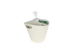 Kit Evo Cesto Cachepot 3 Peças - Marfim - 3