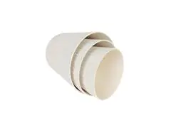 Kit Evo Vaso Tronco 3 Peças Marfim - 2
