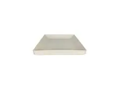 Jogo Evo Petisqueira Quadrada com 4 Peças Marfim - 1