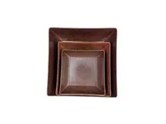 Kit Evo Saladeira Quadrada 3 Peças Imbuia - 1