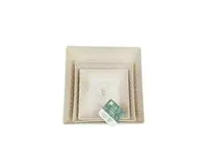 Kit Evo Saladeira Quadrada 3 Peças Marfim - 1