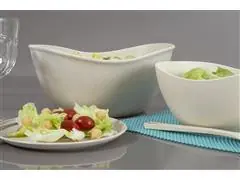 Kit Evo Tigela Oval 2 Peças  Marfim - 4