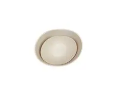 Kit Evo Tigela Oval 2 Peças  Marfim - 0