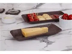 Kit Evo de Utensílios com Travessa 4 Peças - Imbuia - 6