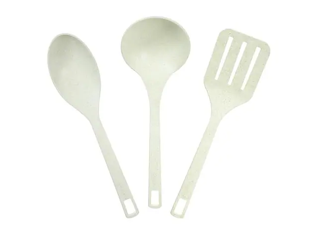 Kit Evo de Utensílios com Travessa 4 Peças - Marfim