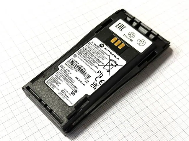Bateria alta capacidade para rádios Motorola DEP450 - PMNN4253B - 2100