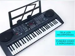 Teclado Musical GADNIC 61 Teclas com Microfone 110V - 3