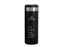 Termo Stanley Impulso Bayer Evolución 16oz (473ml), Black 2.0