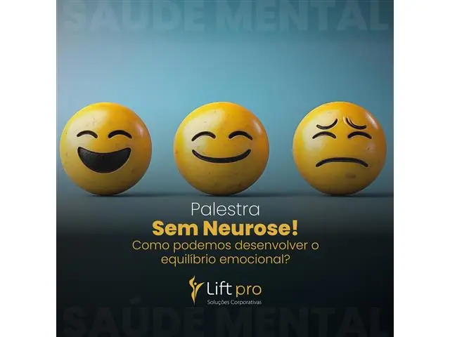 Lift Pro - Palestra Sem Neurose! Como podemos desenvolver o equilíbrio