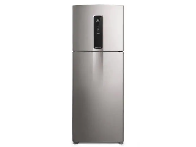 Refrigerador 02 Portas Electrolux Frost Free Inverter 480L Inox