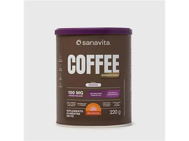 Coffee Superativado  Original 220G Sanavita