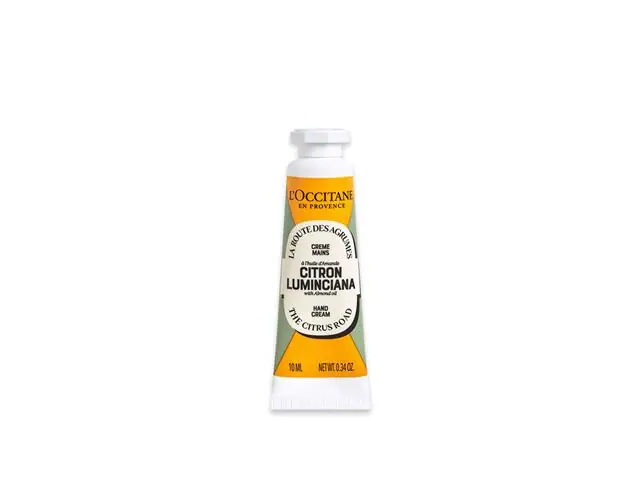 Creme de Mão L'Occitane en Provence Amêndoa Citron Luminciana 10ml