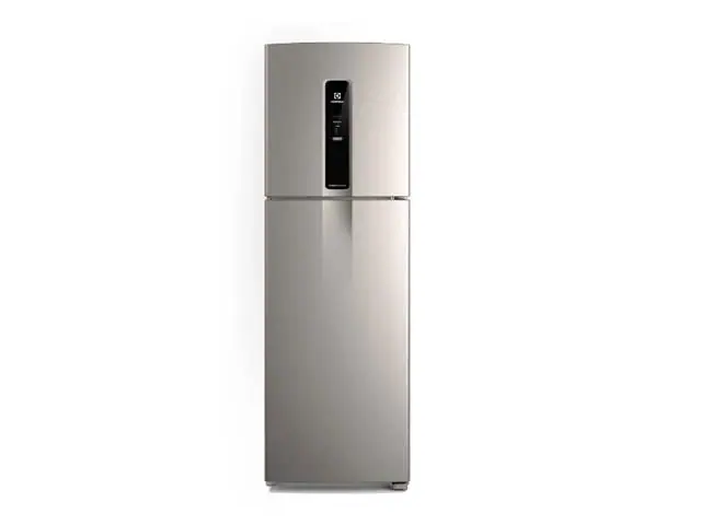 Geladeira Electrolux Frost Free Inverter 410L Efficient AutoSense Inox