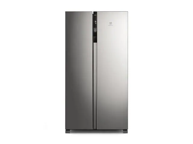 Geladeira Electrolux Frost Free Inverter 435L Side by Side Inox (IS4S)