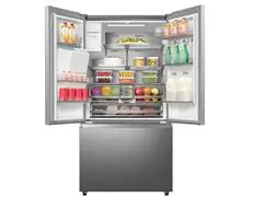 Refrigerador French Door Hisense 03 Portas Frost Free 536L Inox 110V - 1