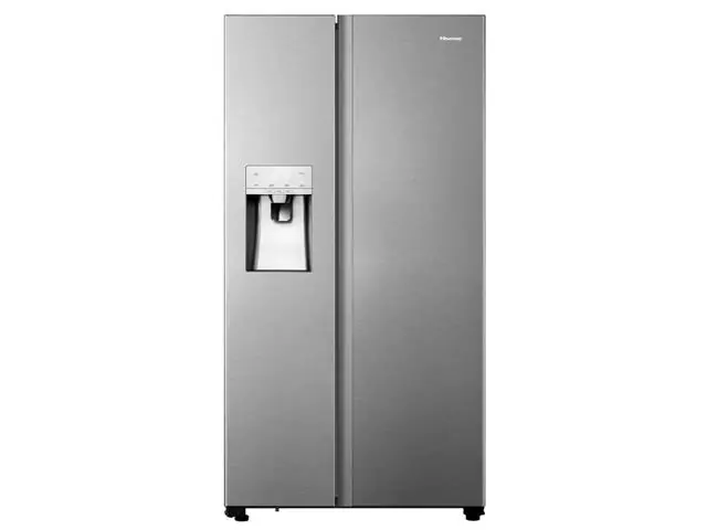 Refrigerador Side By Side Hisense 02 Portas Frost Free 533L Inox 110V