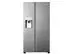 Refrigerador Side By Side Hisense 02 Portas Frost Free 533L Inox 110V - 0