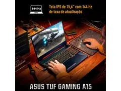 Notebook Gamer ASUS TUF A15 Ryzen7 16GB 512GB W11 156" Graphite Black - 4
