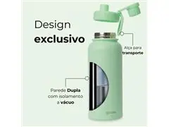 Garrafa Térmica Gocase Fresh Turquesa 950ml - 2