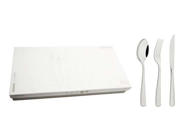 Faqueiro Tramontina Pacific em Aço Inox Facas para Churrasco 48 Peças