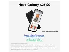 Samsung Galaxy A36 5G Branco 256GB, 8GB RAM, Câm. 50MP, Tela 6.7" - 5