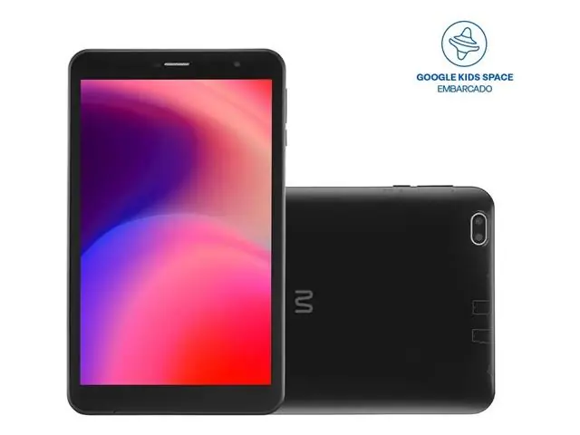Tablet Multi 8" M8 4G Preto Octa Core 2GB RAM 32GB Android 11