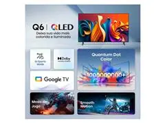 Smart TV Hisense UHD 4K QLED 85" Polegadas 85Q6N Wi-Fi e Bluetooth - 4