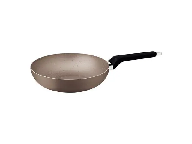 Frigideira Funda Tramontina Milazzo Antiaderente Max Amêndoa 24 cm