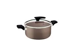 Caçarola Tramontina Milazzo Antiaderente Starflon Max Amêndoa 20 cm