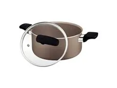 Caçarola Tramontina Milazzo Antiaderente Starflon Max Amêndoa 28 cm - 1