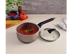 Panela Tramontina Milazzo Antiaderente Starflon Max Amêndoa 18 cm - 3