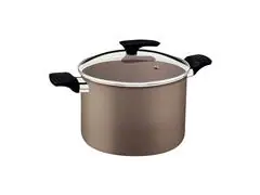 Caldeirão Tramontina Milazzo Antiaderente Starflon Amêndoa 26 cm 9,6 L