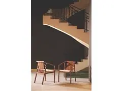 Cadeira Tramontina Lanati em Madeira Jatobá FSC com Braços e Encosto d - 3