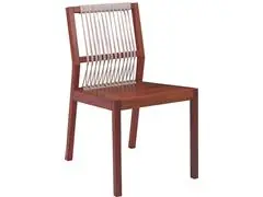 Cadeira Tramontina Lanati em Madeira Jatobá FSC com Encosto de Corda