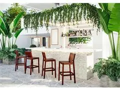 Banco Alto Tramontina Lanati em Madeira Jatobá FSC com Acabamento em V - 2