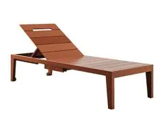 Espreguiçadeira Tramontina Lanati em Madeira Jatobá FSC